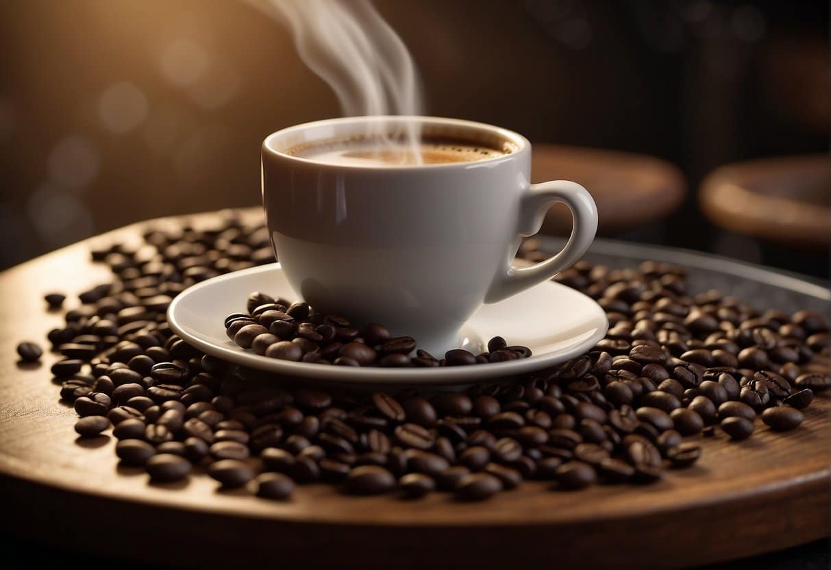 Durchschnittliche Wirkungsdauer von Kaffee